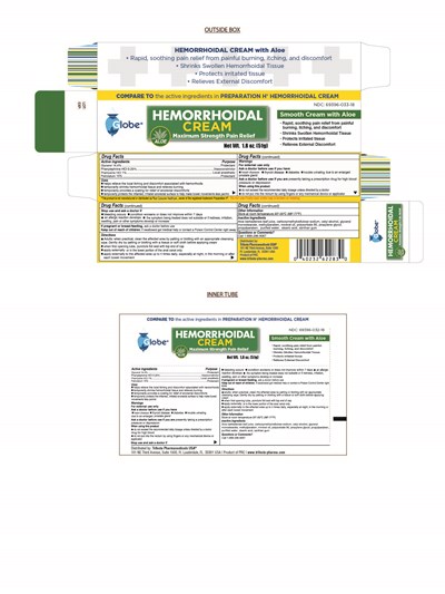 Hemorrhoidal Cream (Globe Hemorrhoidal Cream With Aloe@2x 50)
